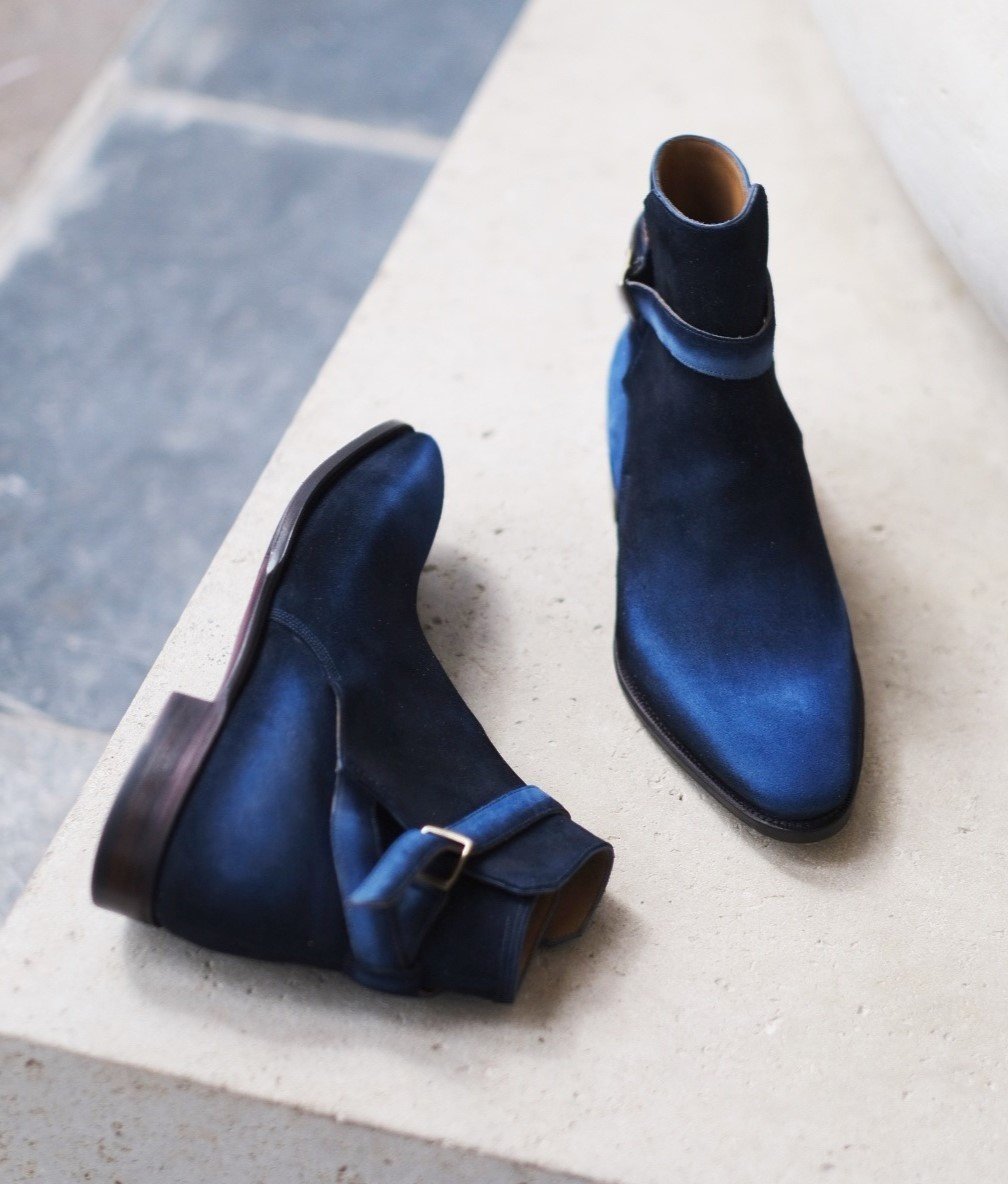 Suede Gradient Chelsea Boots