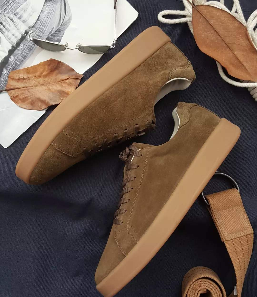 Suede Casual Board Shoes