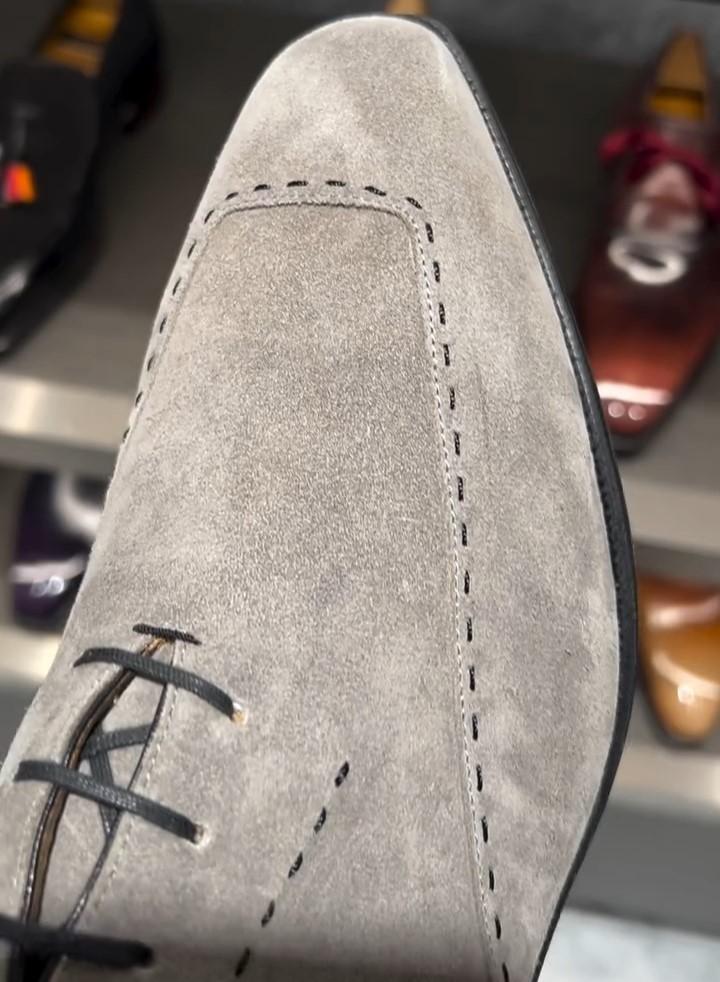 Gray Suede Shoes