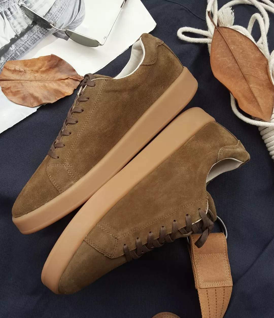 Suede Casual Board Shoes