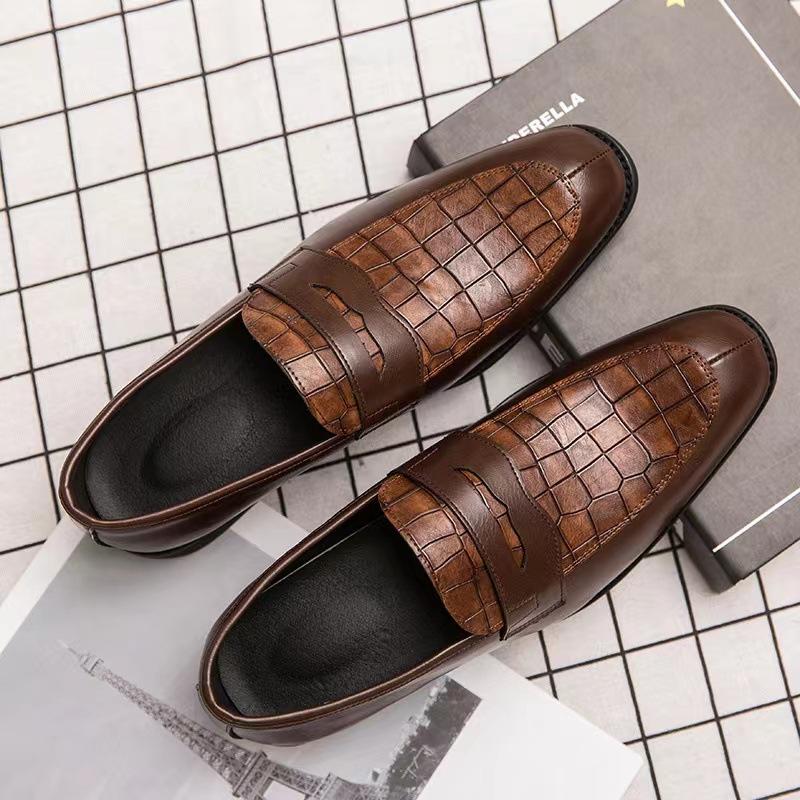 Men's British Casual Leather Loafers