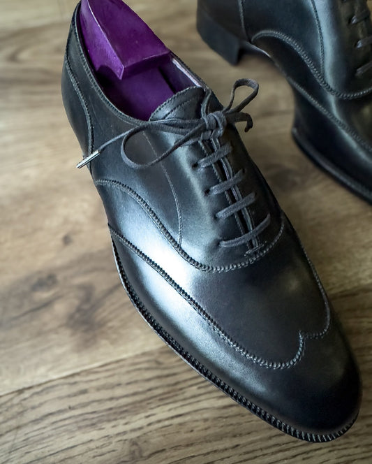 Handmade Lace-up Leather Oxfords