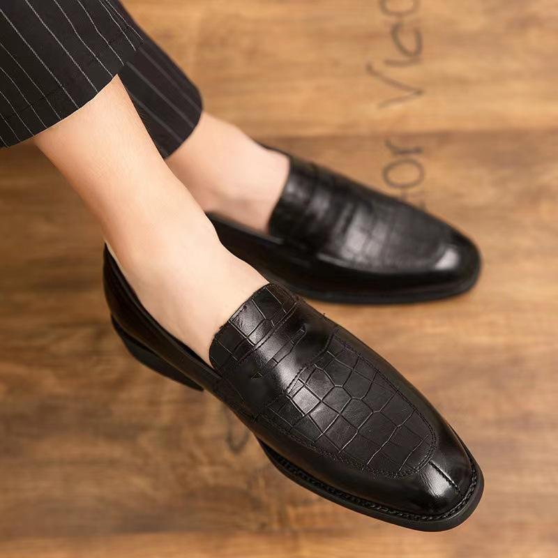 Men's British Casual Leather Loafers