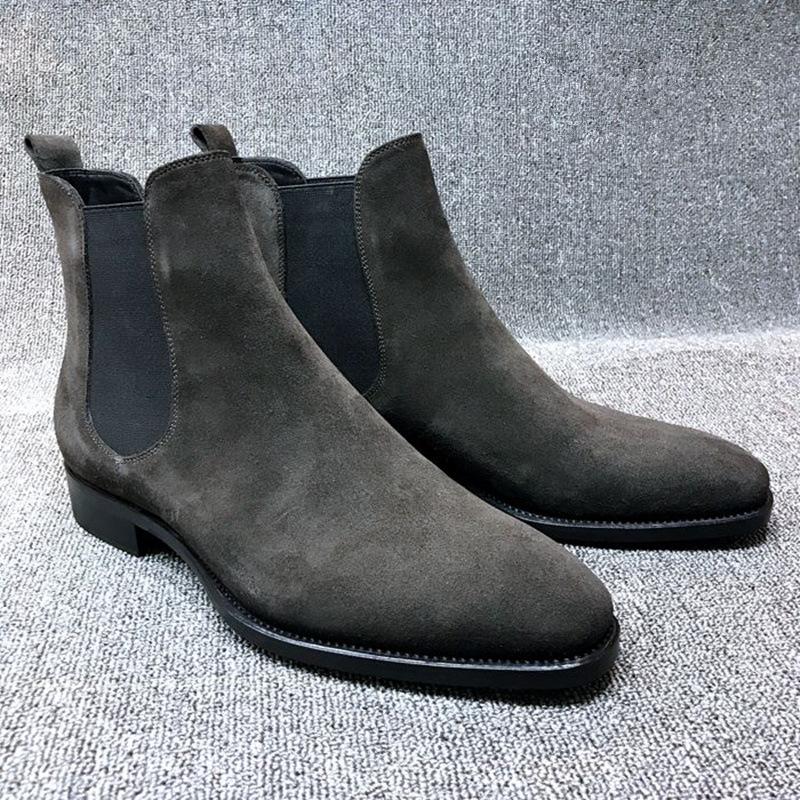 Men's Chelsea Suede Boots