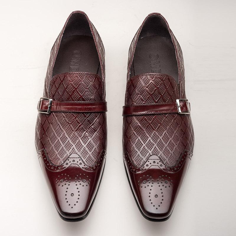 Men's Business Buckle Shoes