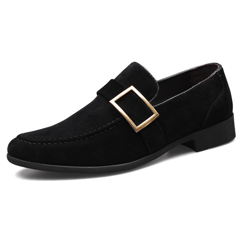 Men's Frosted Suede Loafers