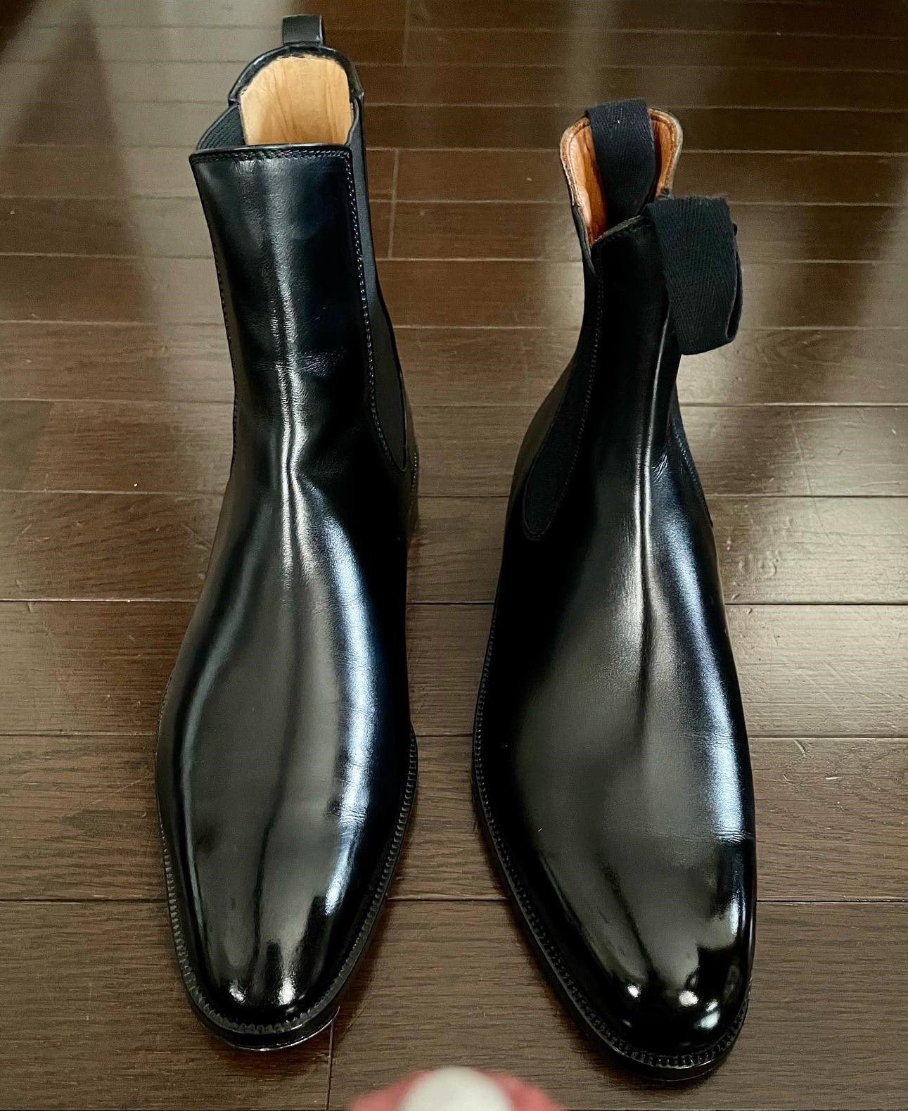 Pointed Toe Leather Boots